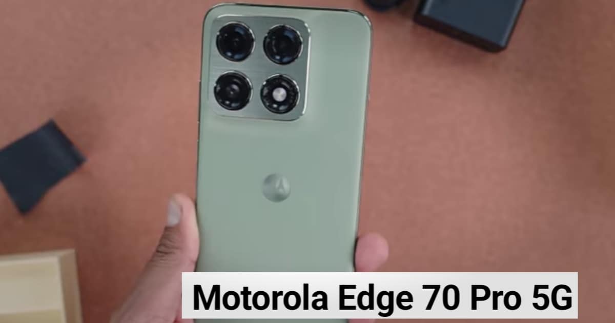 Motorola Edge 70 Pro 5G Launch India: 6500mAh की विशाल बैटरी और 5200 Nits ब्राइटनेस के साथ मोटोरोला का धमाका