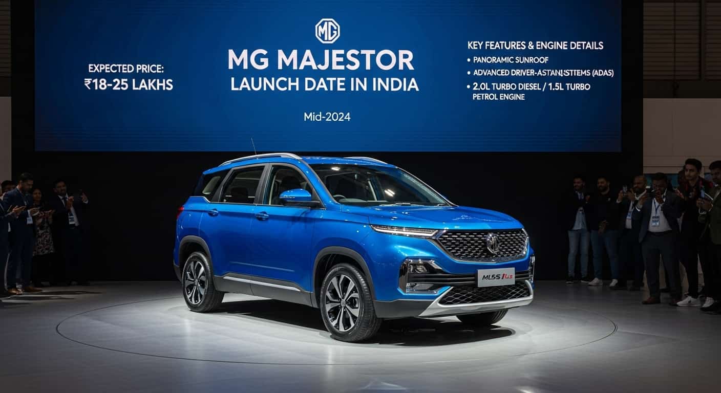 MG Majestor SUV Launch Date in India – Expected Price, Features and Engine Details